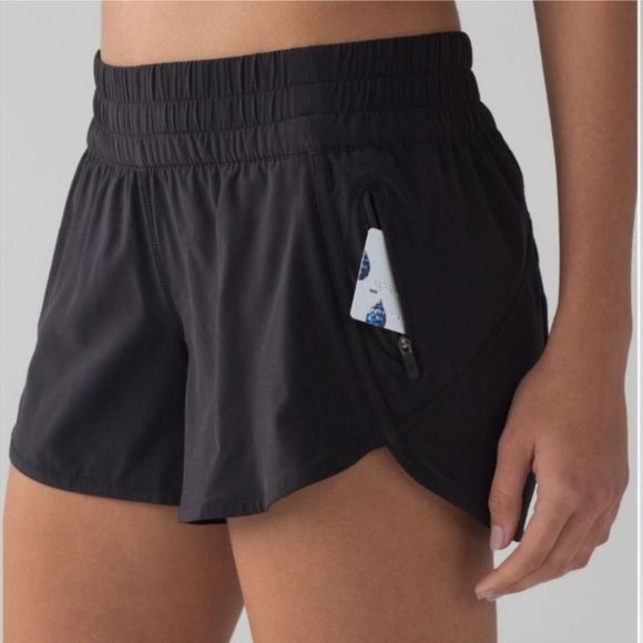 lululemon athletica Pants - Lululemon Tracker Short V *4" Black (First Release) | Sz 8